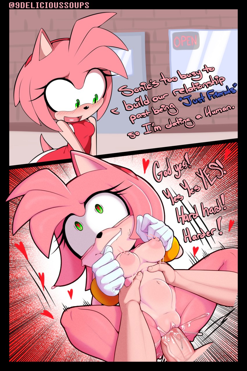 Amy Rose (sonic The Hedgehog (series) And Etc) Created By Delicioussoup ▷  Yiff Party