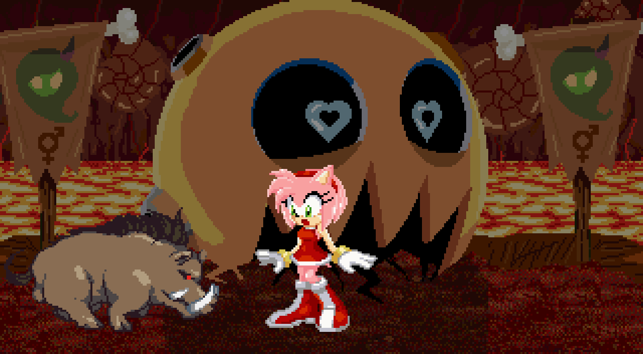 Amy Rose (project X Love Potion Disaster And Etc) Created By Mykiio ▷ Yiff  Party
